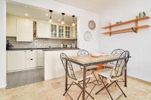 Η κουζίνα ή μικρή κουζίνα στο Casa Lucía Frigiliana