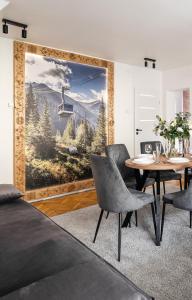 Χώρος καθιστικού στο Apartament Krupówki Center