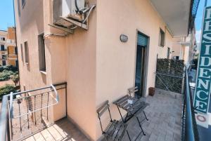 A balcony or terrace at Residence Corallo