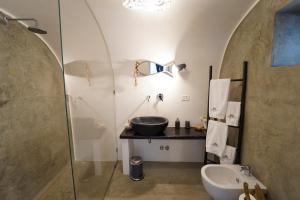Koupelna v ubytování Villa Pesce