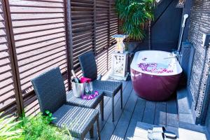 Balkón nebo terasa v ubytování Hotel Balian Resort Kinshicho