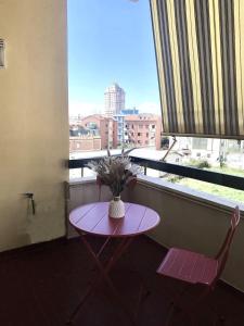 Balkón nebo terasa v ubytování Vitti Apartment