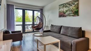 Χώρος καθιστικού στο Triventi Mountain Residence by Royal Aparts