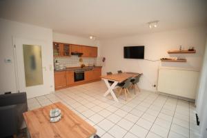 Köök või kööginurk majutusasutuses Wohnung Kranich 36 +6 fotot