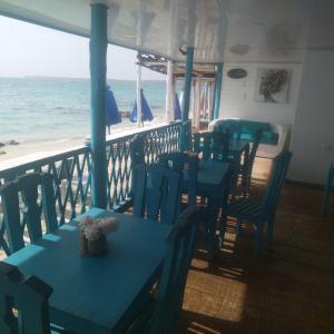 En restaurant eller et spisested på Cabaña Balcones del Mar