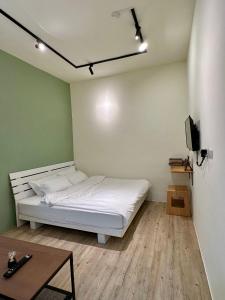 山有巷宅 Alley House客房内的一张或多张床位
