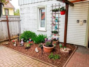 En have udenfor Apartment in Elbingerode near Waterfall