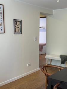 Posedenie v ubytovaní Przytulny apartament 5 minut od morza