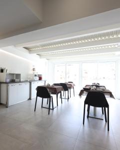 Kuchyň nebo kuchyňský kout v ubytování B&B Sunlight Tropea