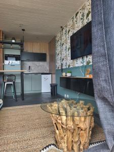 Η κουζίνα ή μικρή κουζίνα στο L escatade de Saint jean de monts