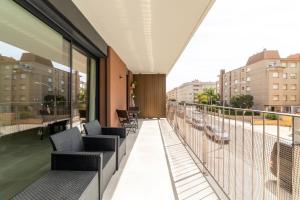 Balkón nebo terasa v ubytování Calafell Seaside Escape