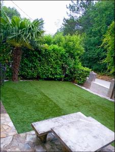 Ein Garten an der Unterkunft Apartment Bibo