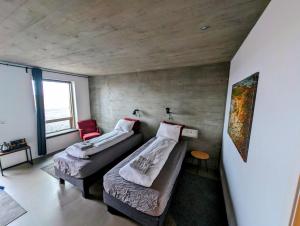 Hótel Hrífunes by Ourhotels客房内的一张或多张床位