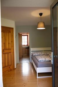 Postel nebo postele na pokoji v ubytování Haus Irina Zimmer