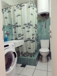 Vonios kambarys apgyvendinimo įstaigoje Apartments Adriatic