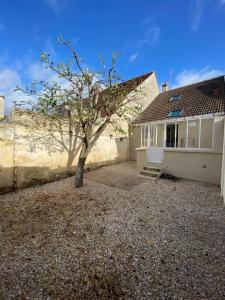 Bygningen som feriehuset ligger i