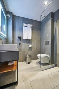 Kylpyhuone majoituspaikassa Hotel Bavaro