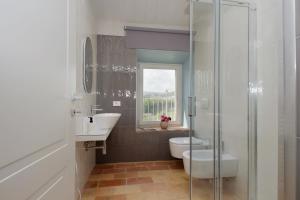 Vannituba majutusasutuses Agriturismo Biancarda