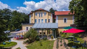 Vonkajšia záhrada v ubytovaní Boutique Hotel SwissHouse
