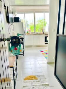Kuchyň nebo kuchyňský kout v ubytování Appartement Frida de la Marina