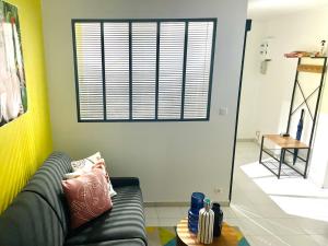Posezení v ubytování Appartement Frida de la Marina