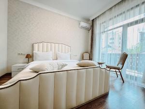 Voodi või voodid majutusasutuse Armenia Hotel toas