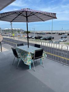 Balkón nebo terasa v ubytování Searay - Motel