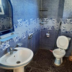 Bany a Hotel Kvariati Nugo