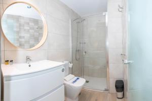 Koupelna v ubytování Sholeo Lodges La Cícer Flats
