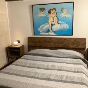 Postel nebo postele na pokoji v ubytování Xenia renting