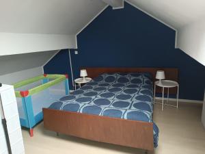 Кровать или кровати в номере Le cocon