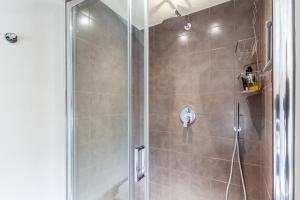 Koupelna v ubytování Casa Lu