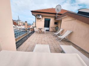 A balcony or terrace at Residence Corallo
