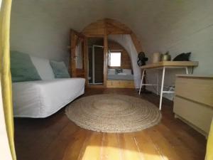 Postel nebo postele na pokoji v ubytování RM Green Hotel