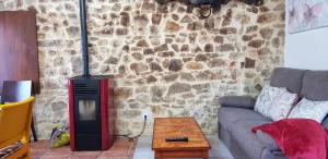 Posezení v ubytování La Casina de Marina de Tresgrandas
