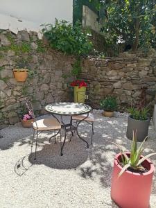 Αίθριο ή υπαίθριος χώρος στο Studio en rez de jardin +2 φωτογραφίες