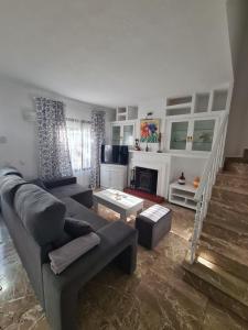 Χώρος καθιστικού στο Benyamina House
