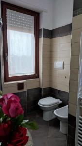 Koupelna v ubytování appartamento V&V