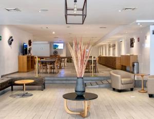 Posezení v ubytování Hotel Plaza Génova Centro