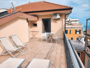 A balcony or terrace at Residence Corallo
