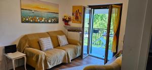 Χώρος καθιστικού στο Lago Blue Apartment