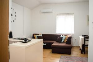 Χώρος καθιστικού στο Apartment Abras