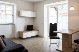 TV a/nebo společenská místnost v ubytování Apartment Residence Veronika