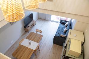 Χώρος καθιστικού στο LA CASA SORRA
