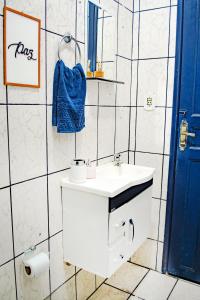 Koupelna v ubytování Casa Surya Paraty
