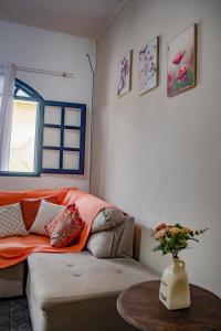 Posezení v ubytování Casa Surya Paraty