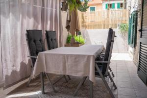 Balkón alebo terasa v ubytovaní Apartments Bubalova Split