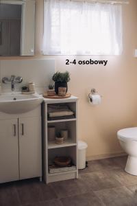Łazienka w obiekcie Słoneczne domki