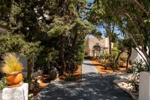 Zahrada ubytování Villa Pela