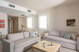 Posezení v ubytování Koukos Villas